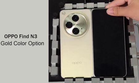 OPPO Find N3 Gold color