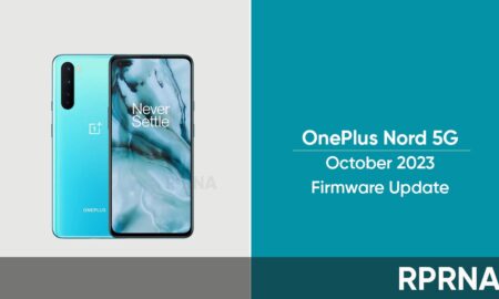 OnePlus Nord October 2023 firmware
