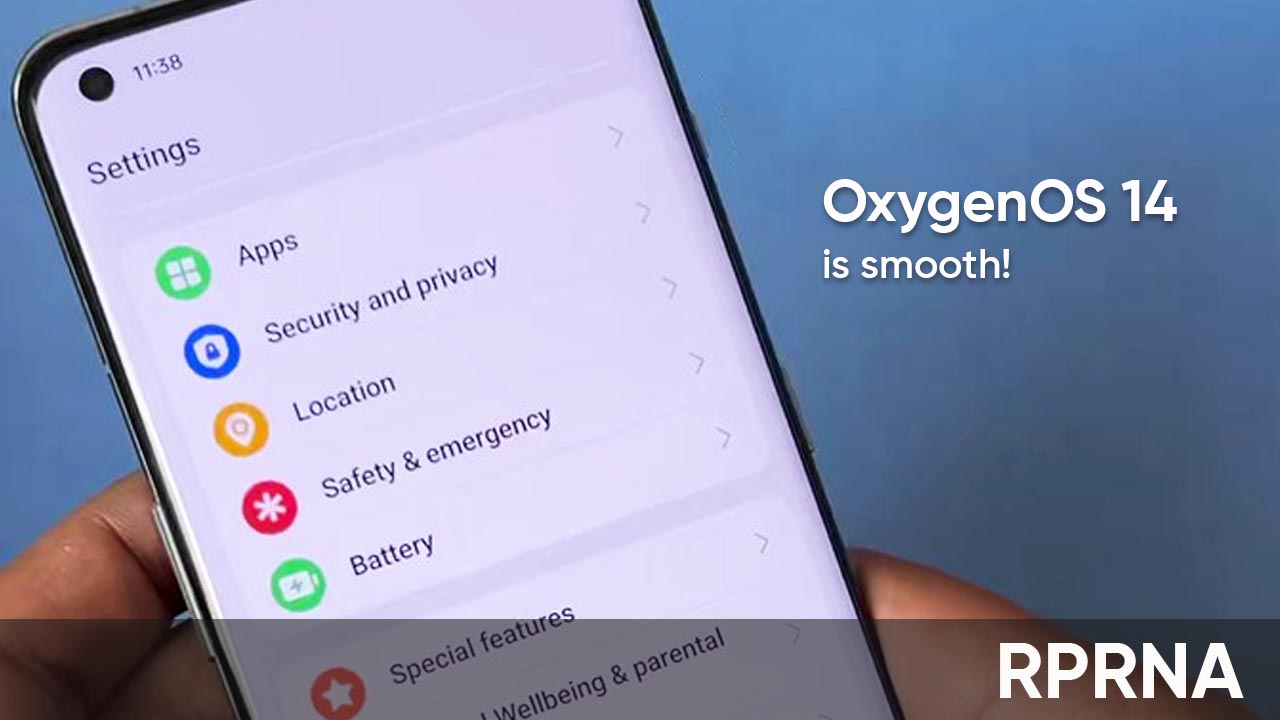 OxygenOS 14 lags buffers