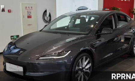 Tesla Model 3 refreshed version Thailand