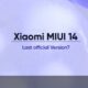 Xiaomi MIUI 14 last version