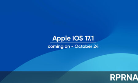 Apple iOS 17.1 public October 24