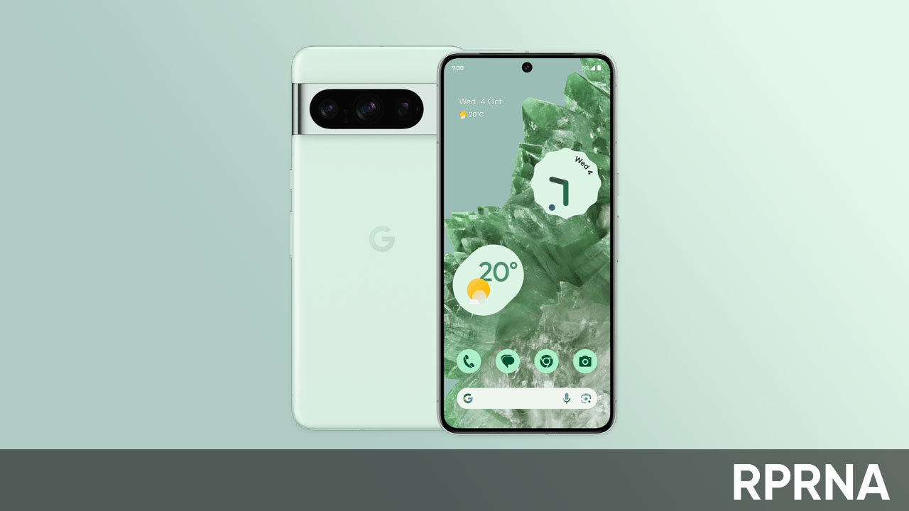 Google Pixel 8 Minty Color variant