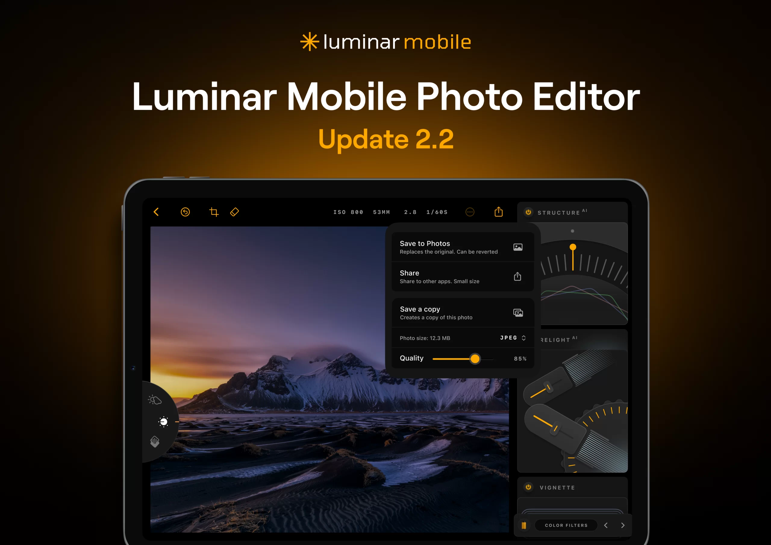 New Update for Luminar Photo Editor: Now works with RAW and iCloud on Apple devices