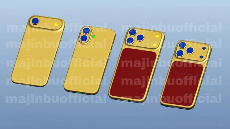 Unveiled: Fresh camera looks for the iPhone 17 family
