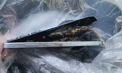 Galaxy S25+ catches fire