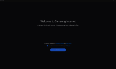 Samsung Internet Browser on Windows