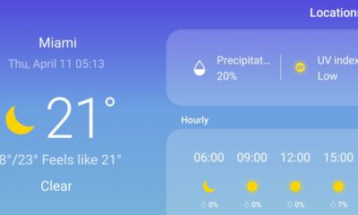 Samsung Weather App